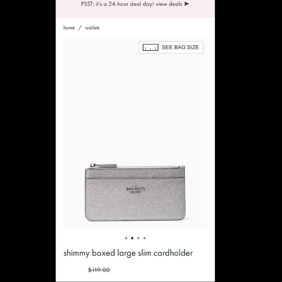 Kate Spade Shimmy Cardholder - Picture 6 of 8